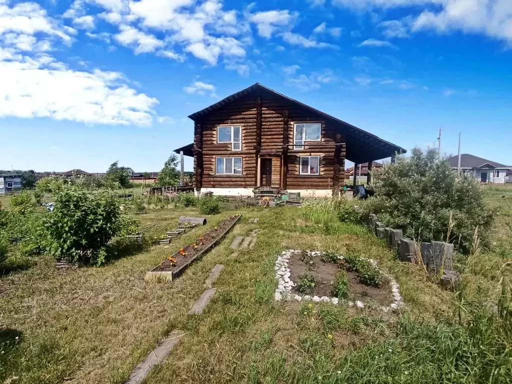 Дом в Омская область, Омский район, с. Усть-Заостровка ул. Светлая ... - Фото 1