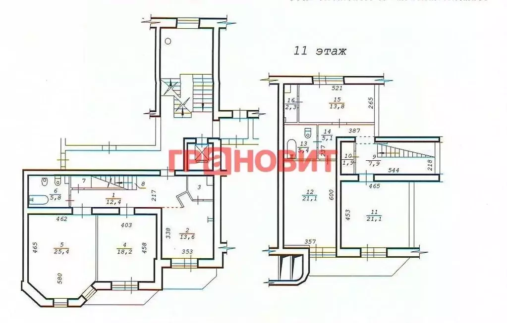 5-к кв. Новосибирская область, Новосибирск ул. Дуси Ковальчук, 274 ... - Фото 1