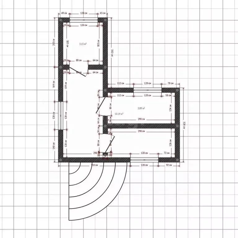 4-к кв. Белгородская область, Валуйки ул. Чапаева, 28А (71.0 м) - Фото 2