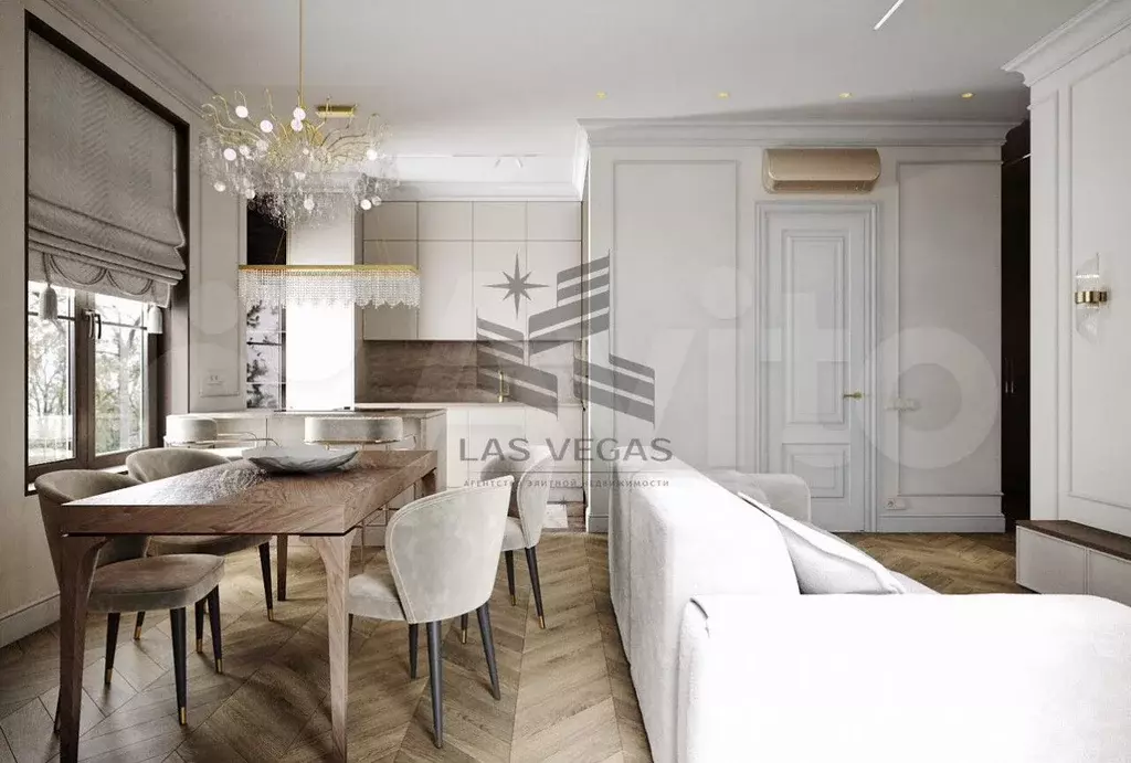 3-к. квартира, 145 м, 8/8 эт. - Фото 0