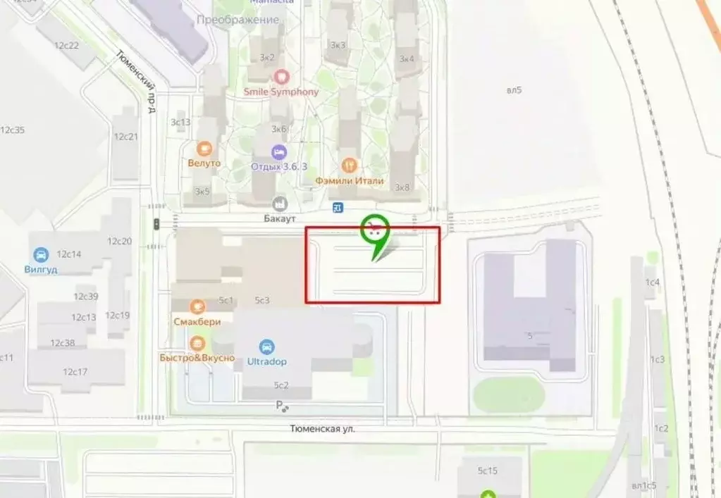 Помещение свободного назначения в Москва Тюменский проезд, 5С2 (2535 ... - Фото 2