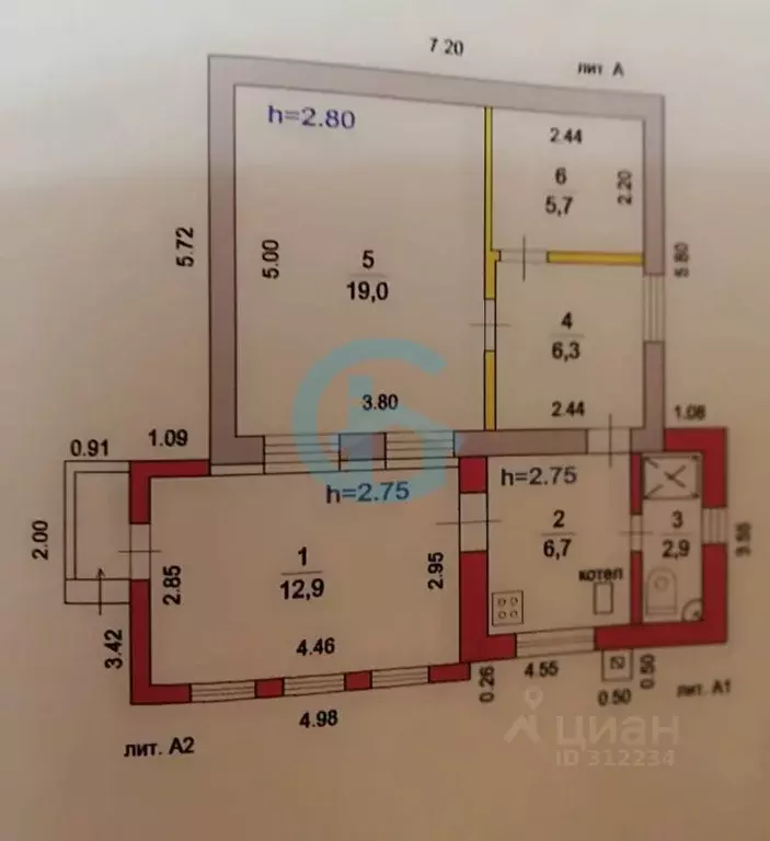 Дом в Московская область, Люберцы ул. 8 Марта, 55Д (55 м) - Фото 2