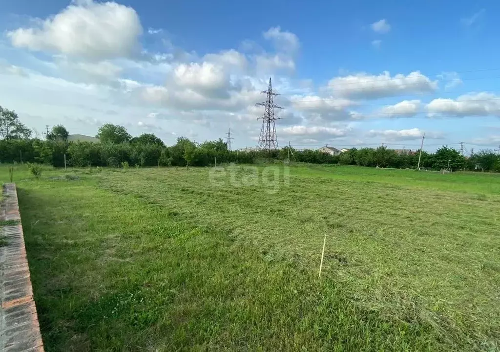 Участок в Адыгея, Тахтамукайский район, Старобжегокай аул ул. Совмена ... - Фото 0