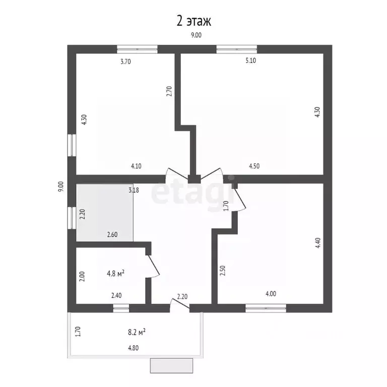 Дом в Калужская область, Калуга Удачная ул., 9/1 (170 м) - Фото 2