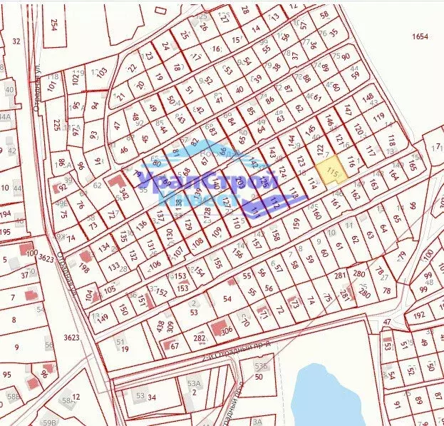 Участок в Октябрьский, микрорайон Центр (5.2 м) - Фото 1
