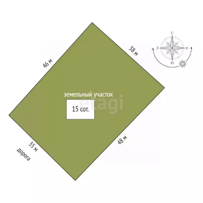 Участок в Свердловская область, Тугулымский муниципальный округ, д. ... - Фото 2