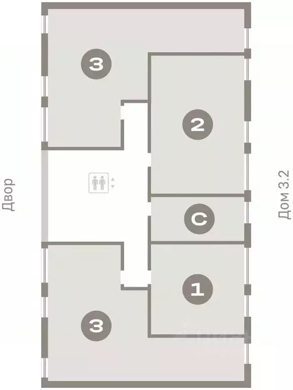 1-к кв. Тюменская область, Тюмень  (48.87 м) - Фото 1