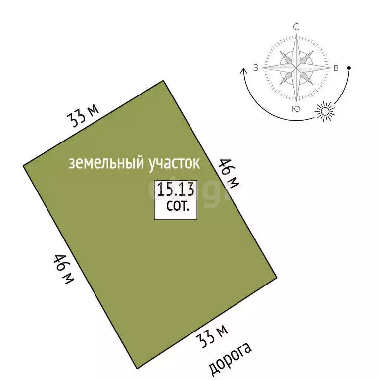 Участок в Судиславский район, Расловское сельское поселение, деревня ... - Фото 1