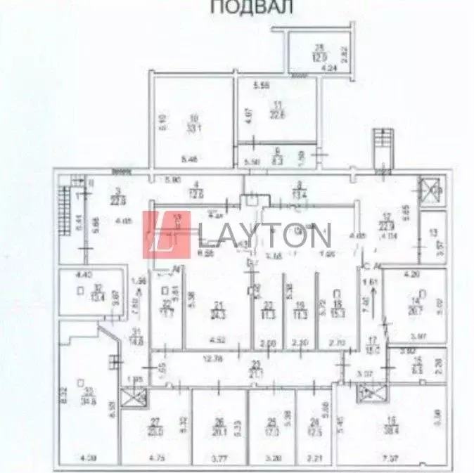 Торговая площадь в Москва Новорогожская ул., 11К2 (1150 м) - Фото 1