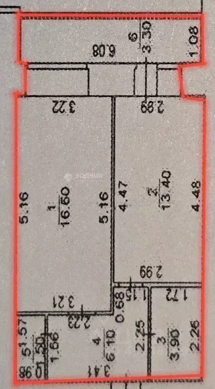 1-к кв. Чувашия, Чебоксары ул. А.В. Асламаса, 12 (41.0 м) - Фото 2