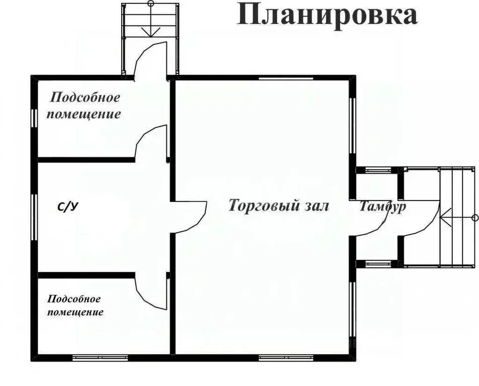 Торговая площадь в Тульская область, Волово рп ул. Слепцова, 50А (48 ... - Фото 2
