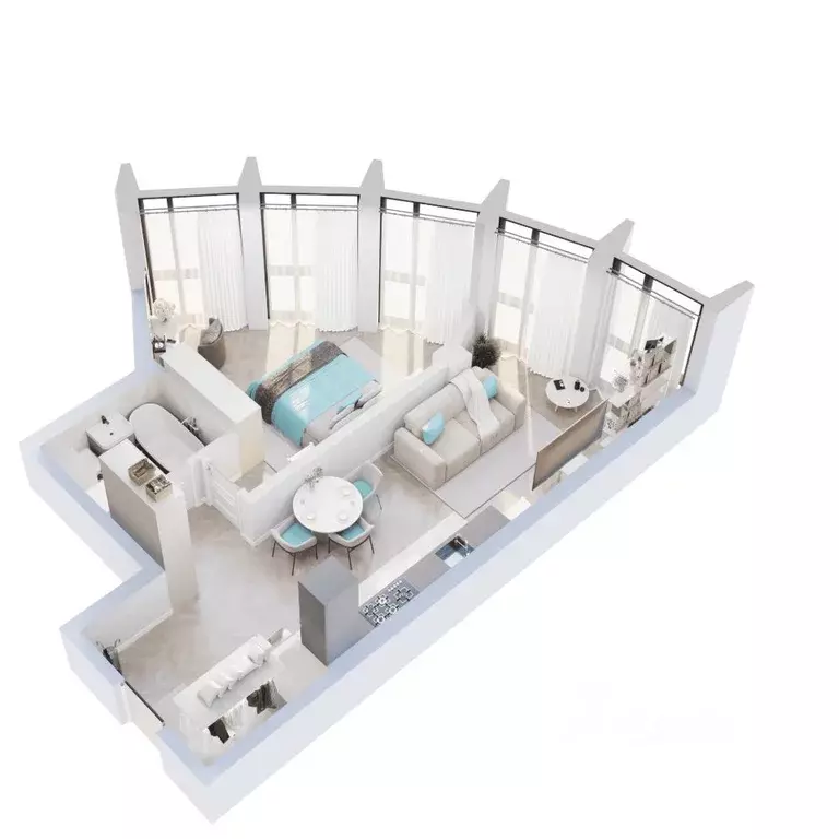 1-к кв. Иркутская область, Иркутск Октябрьский округ, Звезды жилой ... - Фото 1