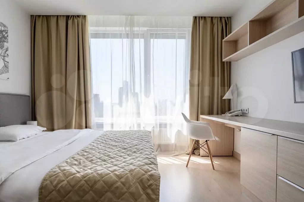 Апартаменты-студия, 32 м, 11/25 эт. - Фото 1