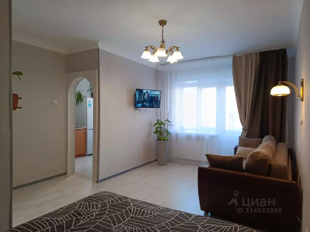 1-к кв. Иркутская область, Иркутск ул. 5-й Армии, 61 (30.0 м) - Фото 0