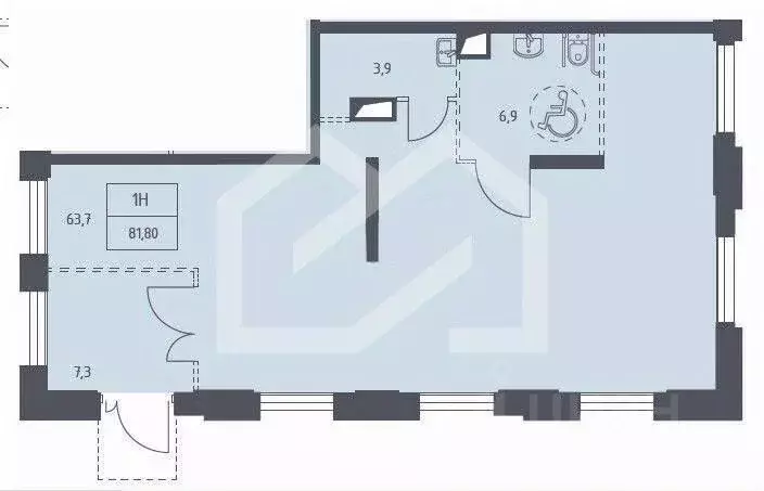 Торговая площадь в Московская область, Мытищи ул. Стрельбище Динамо, ... - Фото 2