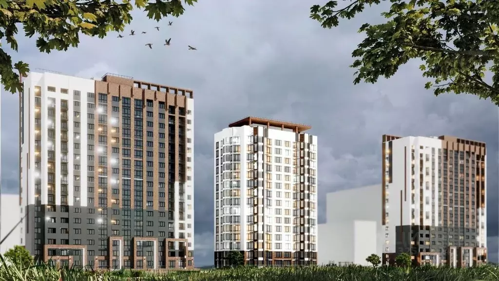 Студия Воронежская область, Воронеж 8 Элемент жилой комплекс (18.25 м) - Фото 2