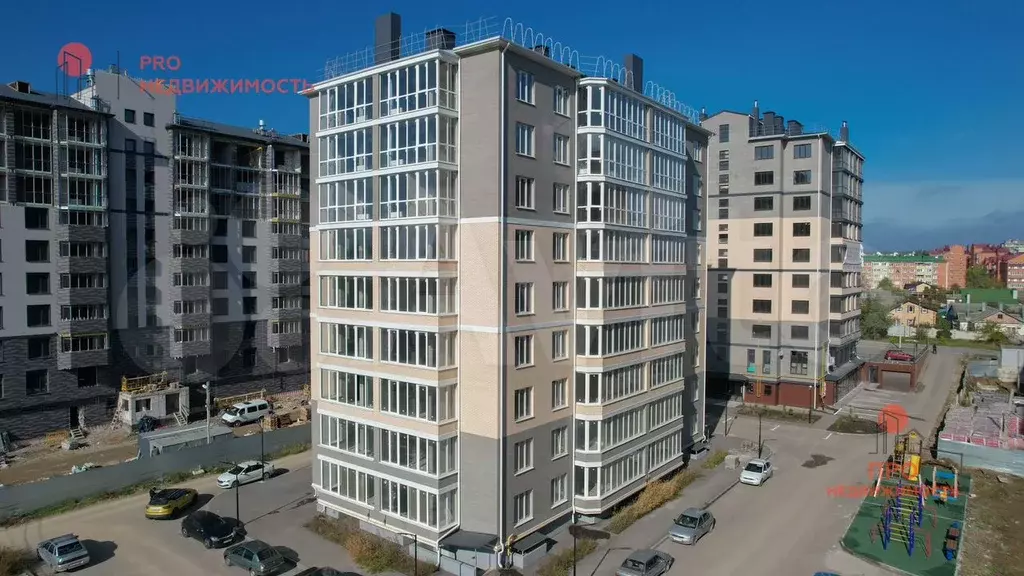 1-к. квартира, 48,4 м, 2/9 эт. - Фото 1