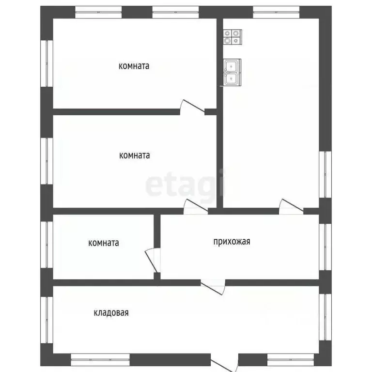 Дом в Ярославская область, Рыбинский муниципальный округ, пос. ... - Фото 2