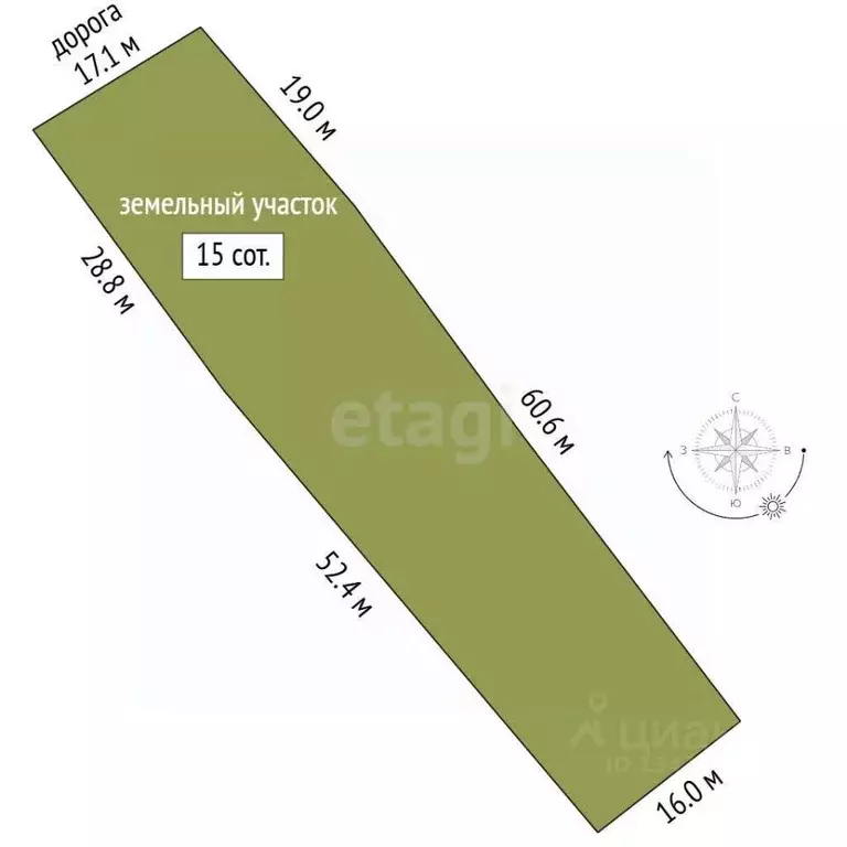 Участок в Белгородская область, Белгород Красное кв-л,  (15.0 сот.) - Фото 1
