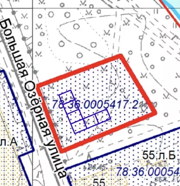 Участок в Санкт-Петербург Большая Озерная ул., 57 (21.0 сот.) - Фото 2
