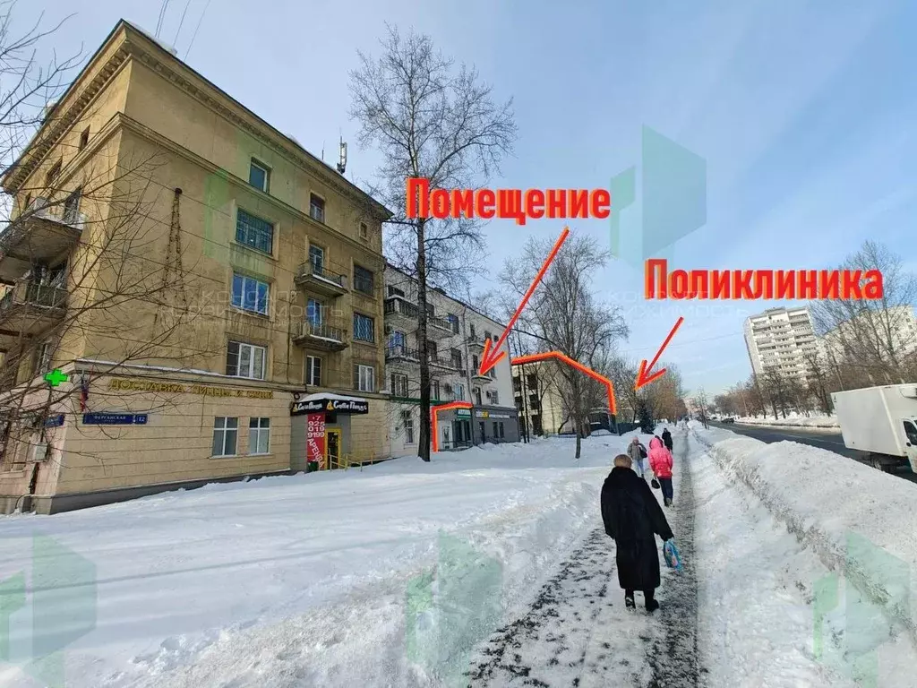 Помещение свободного назначения в Москва Ферганская ул., 12 (60 м) - Фото 1
