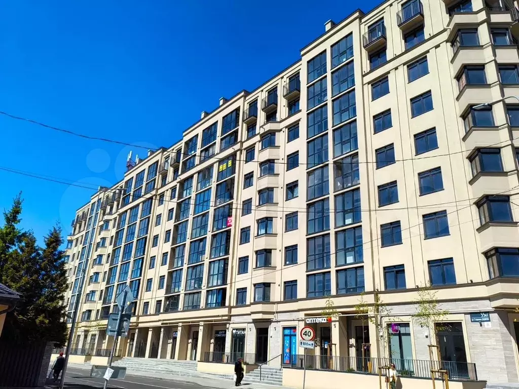 1-к. квартира, 57,8 м, 9/9 эт. - Фото 0