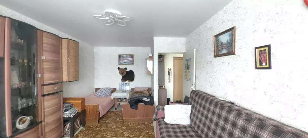 1-к кв. Омская область, Омский район муниципальный округ, пос. ... - Фото 2