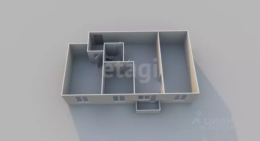 3-к кв. Сахалинская область, Углегорский городской округ, Шахтерск пгт ... - Фото 1