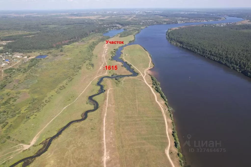 Участок в Тверская область, Кимрский муниципальный округ, д. Святье  ... - Фото 1