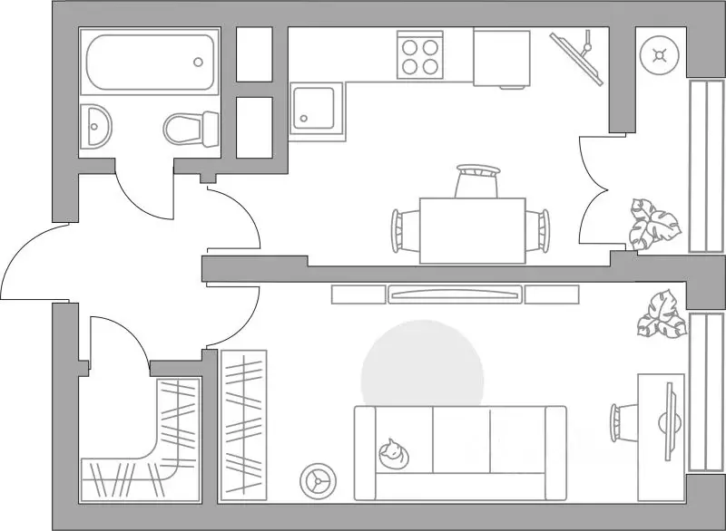 1-к кв. Московская область, Балашиха ул. Яганова, 1 (39.57 м) - Фото 1