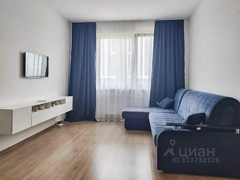 1-к кв. Санкт-Петербург ул. Лидии Зверевой, 9к1 (37.1 м) - Фото 1