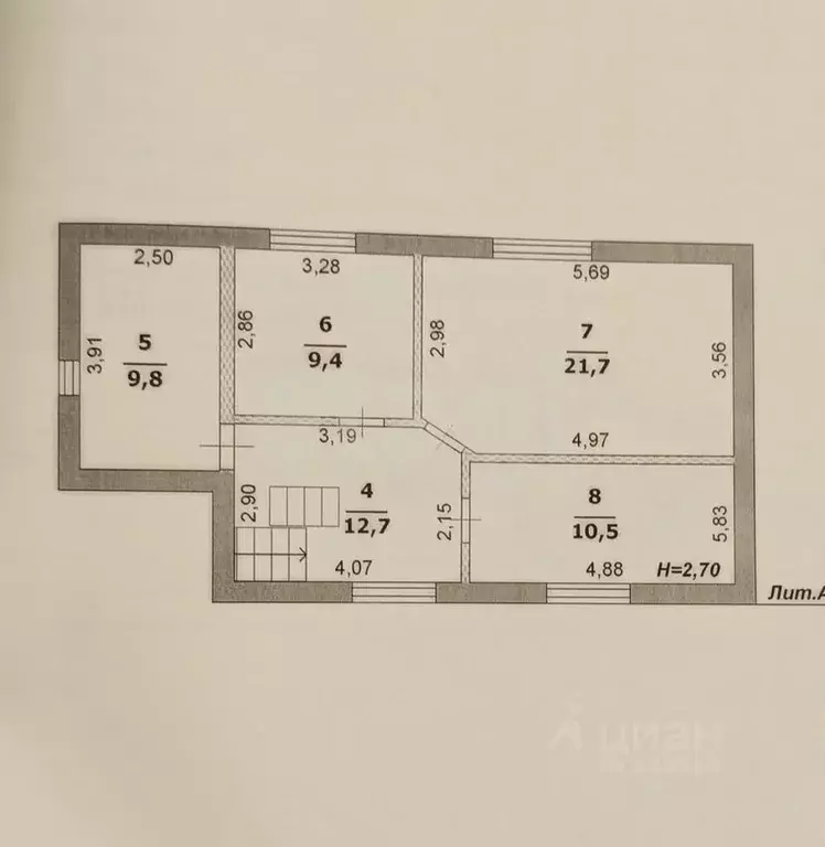 Дом в Белгородская область, Новый Оскол ул. Геологов, 19 (136 м) - Фото 1