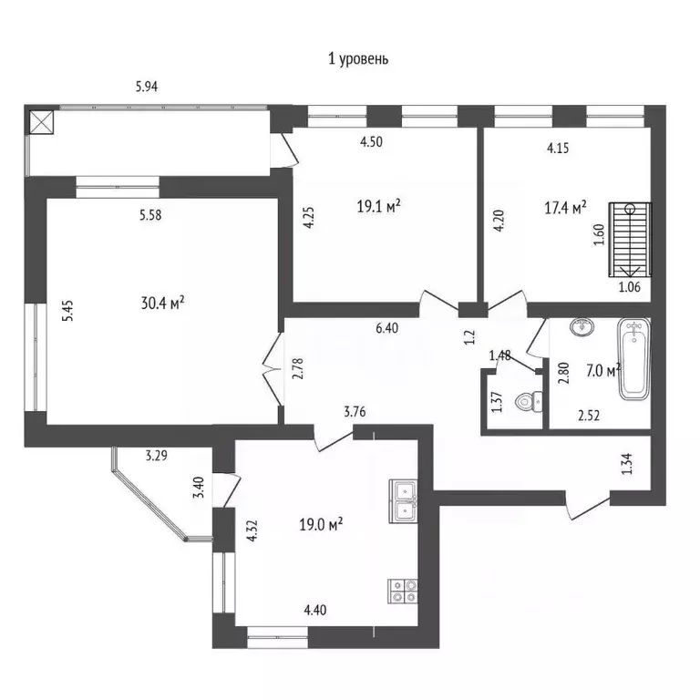 3-к кв. Тюменская область, Тюмень ул. Кирова, 6 (221.8 м) - Фото 0