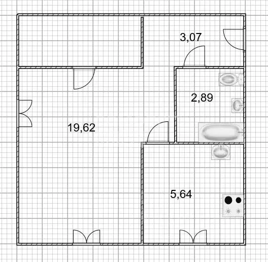 1-к кв. Ульяновская область, Ульяновск ул. Стасова, 24 (31.2 м) - Фото 1