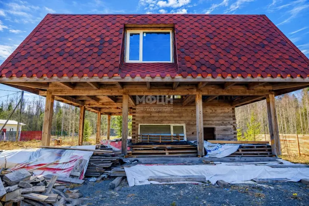 Дом в Карелия, Кондопожское городское поселение, Габозеро СТ ул. ... - Фото 1