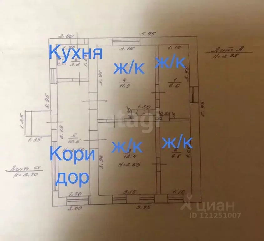 Дом в Краснодарский край, Темрюкский район, Голубицкое с/пос, ... - Фото 1