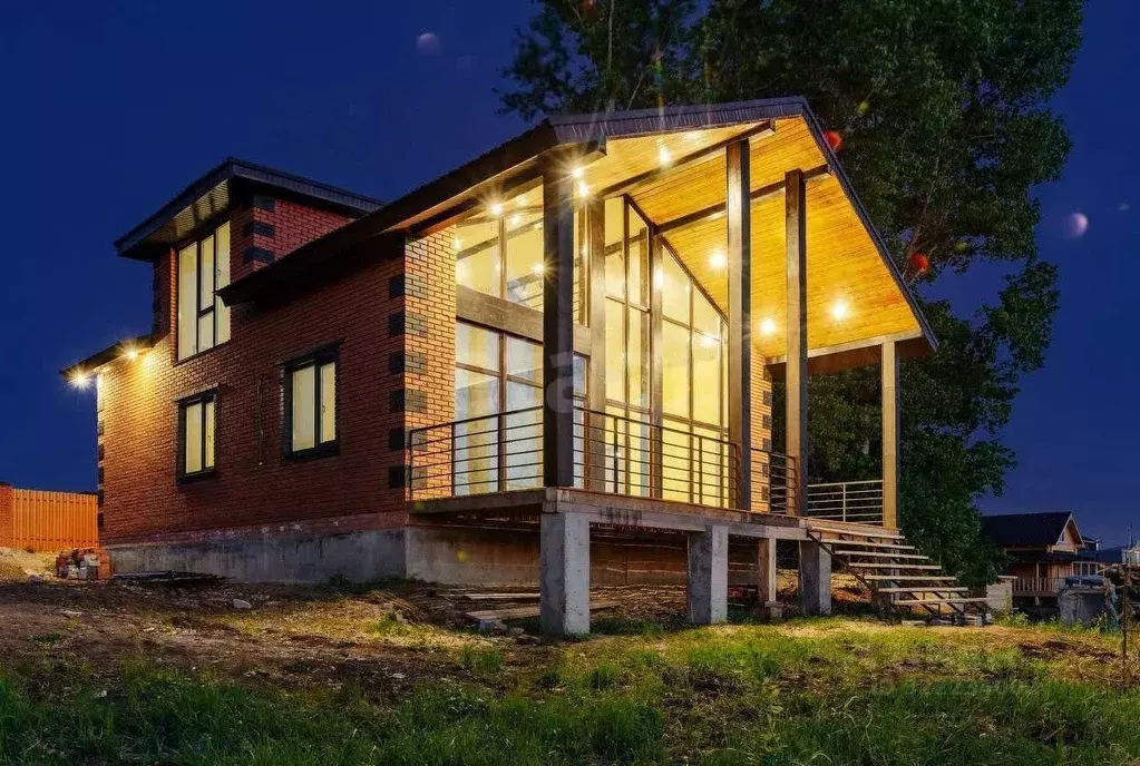 Дом в Башкортостан, Уфа городской округ, с. Нагаево ул. Багровая (209 ... - Фото 1