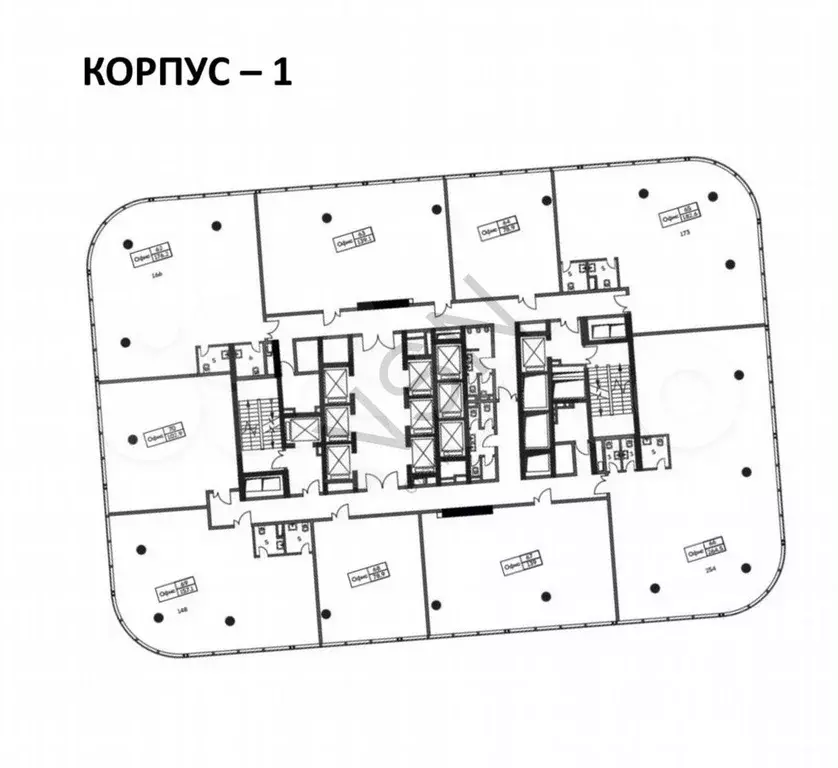 БЦ класса А офис 102,9 м2 - Фото 0