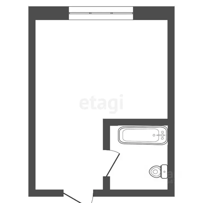 Студия Кемеровская область, Юрга просп. Победы, 41 (22.5 м) - Фото 2