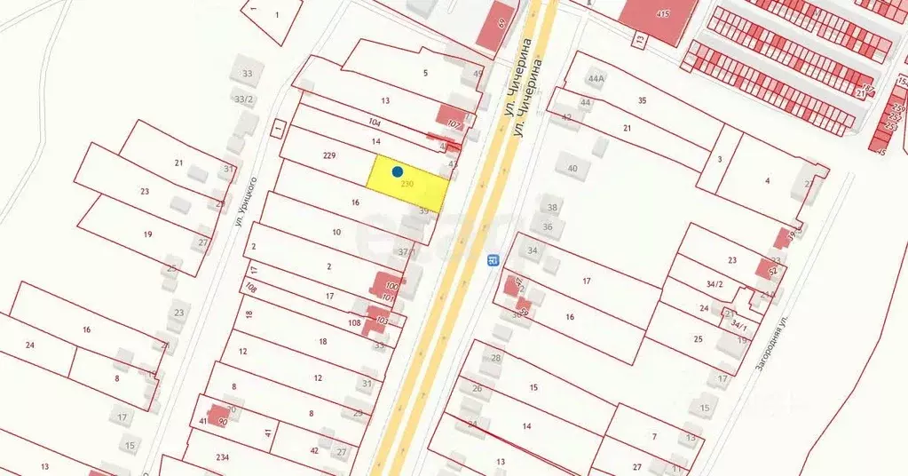 Участок в Белгородская область, Белгород ул. Чичерина, 45 (7.0 сот.) - Фото 1