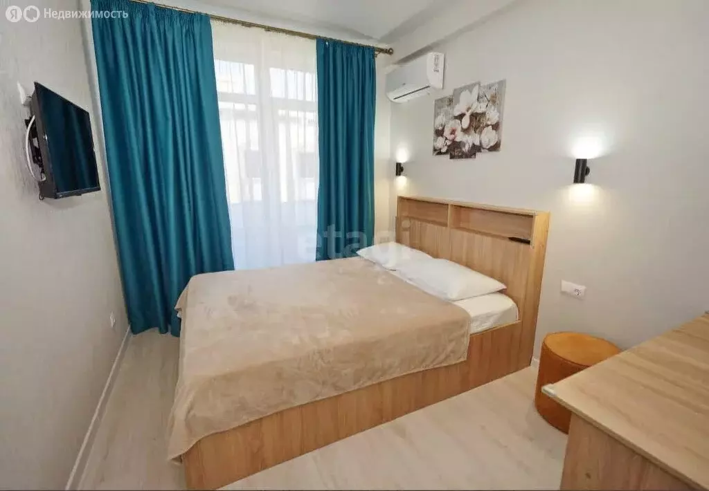 Квартира-студия: село Агой, гостиничный комплекс Радуга, 10И (16.7 м) - Фото 1