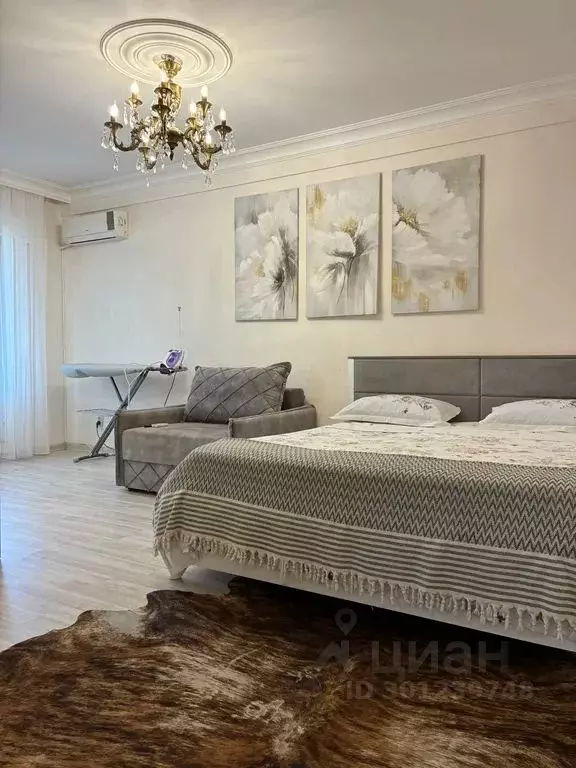 1-к кв. Дагестан, Махачкала просп. Расула Гамзатова, 66 (33.0 м) - Фото 1