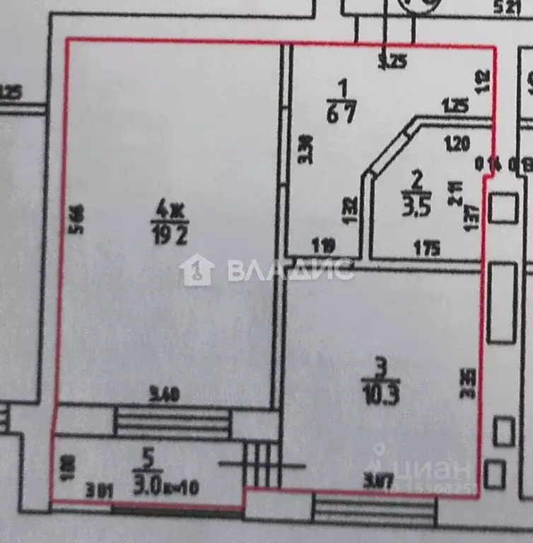 1-к кв. Калининградская область, Калининград ул. Аллея Смелых, 188А ... - Фото 2