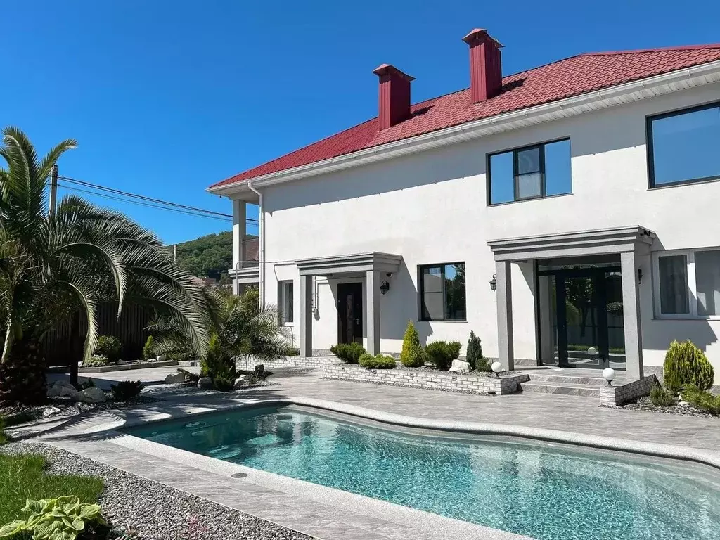 Дом в Краснодарский край, Сочи Веселое мкр, пер. Донецкий (350 м) - Фото 1