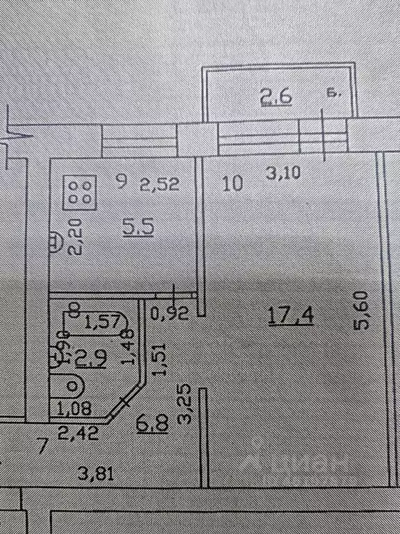 1-к кв. Самарская область, Самара Никитинская ул., 66 (32.6 м) - Фото 2