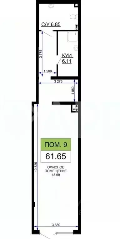 Помещение свободного назначения в Краснодарский край, Краснодар ... - Фото 2