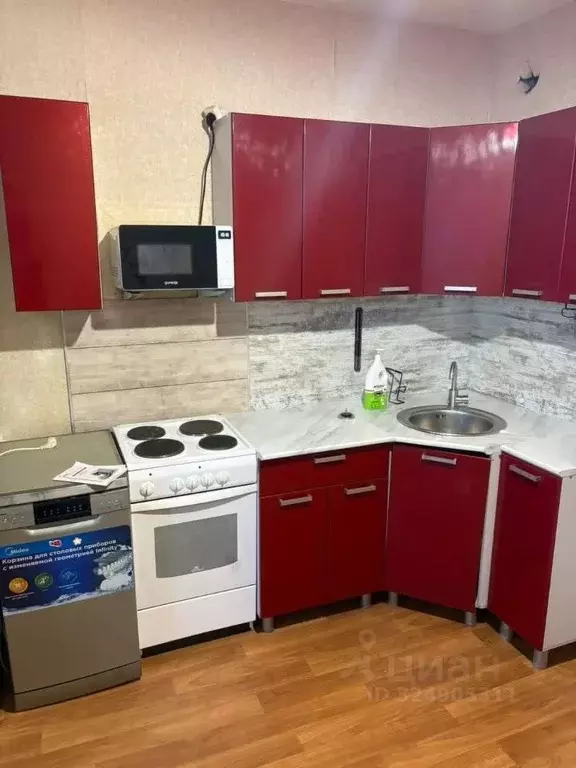 1-к кв. Тамбовская область, Тамбов Магистральная ул., 39к5 (40.2 м) - Фото 1