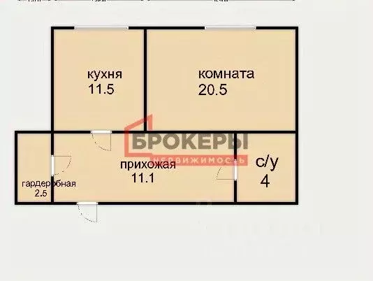 1-к кв. Севастополь проезд Колобова, 11 (49.6 м) - Фото 1