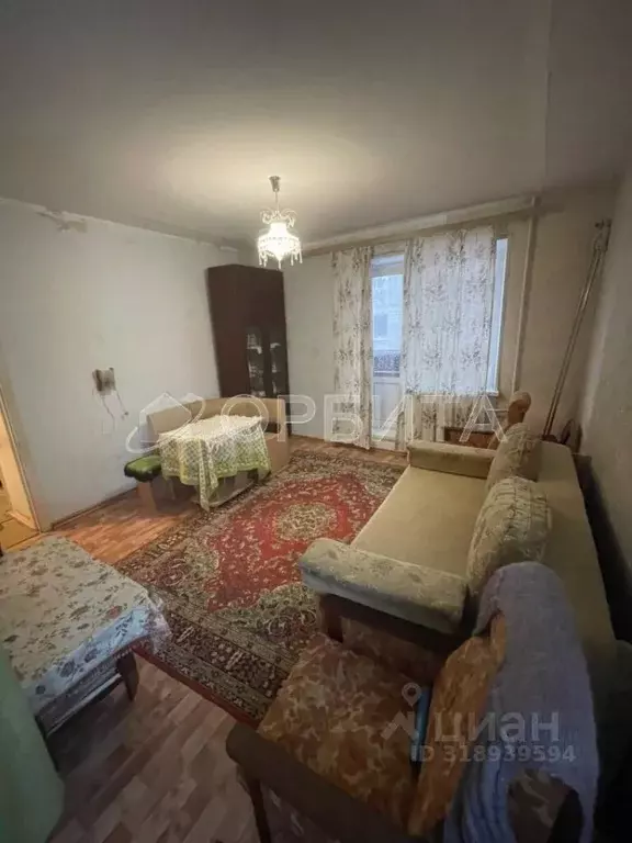 1-к кв. Тюменская область, Тюмень Ткацкий проезд, 12 (34.6 м) - Фото 0