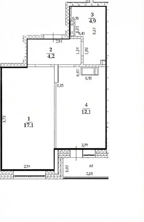 1-комнатная квартира: Ульяновск, улица Кролюницкого, 27 (38.3 м) - Фото 1